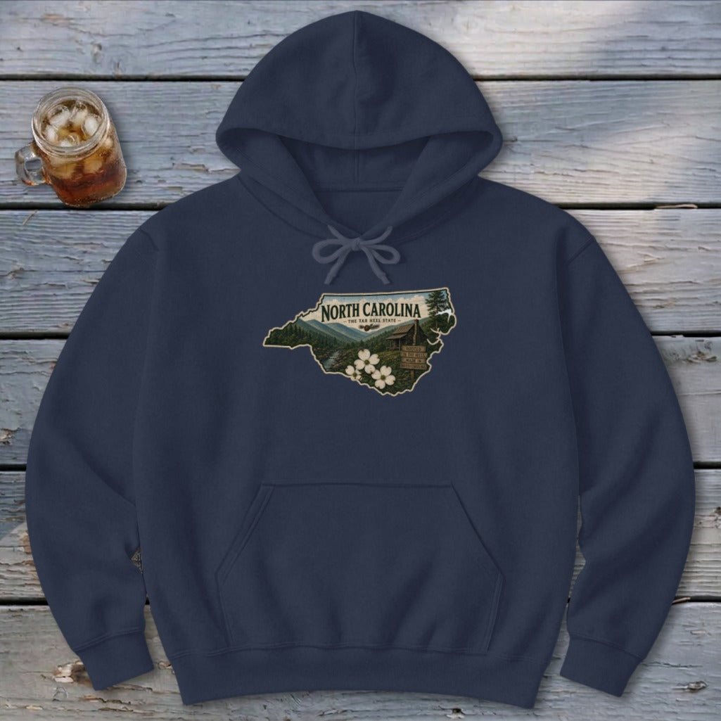 North Carolina Homeplace Scene Hoodie