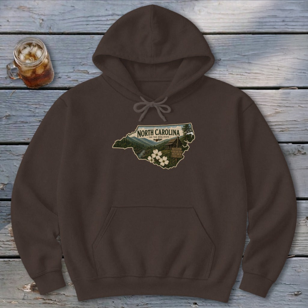 North Carolina Homeplace Scene Hoodie