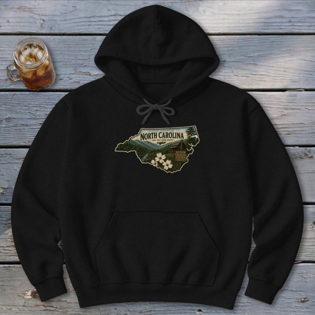 North Carolina Homeplace Scene Hoodie