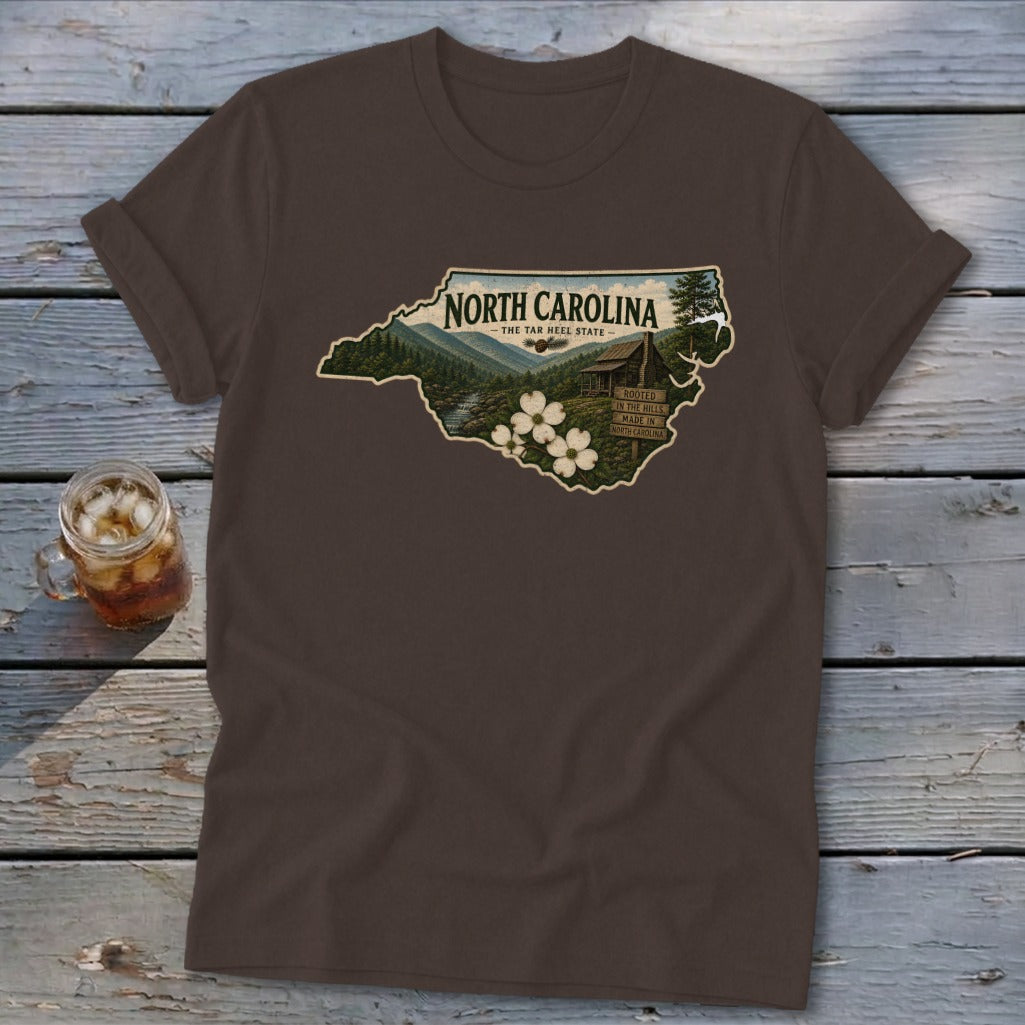 North Carolina Homeplace Scene Softstyle Tee