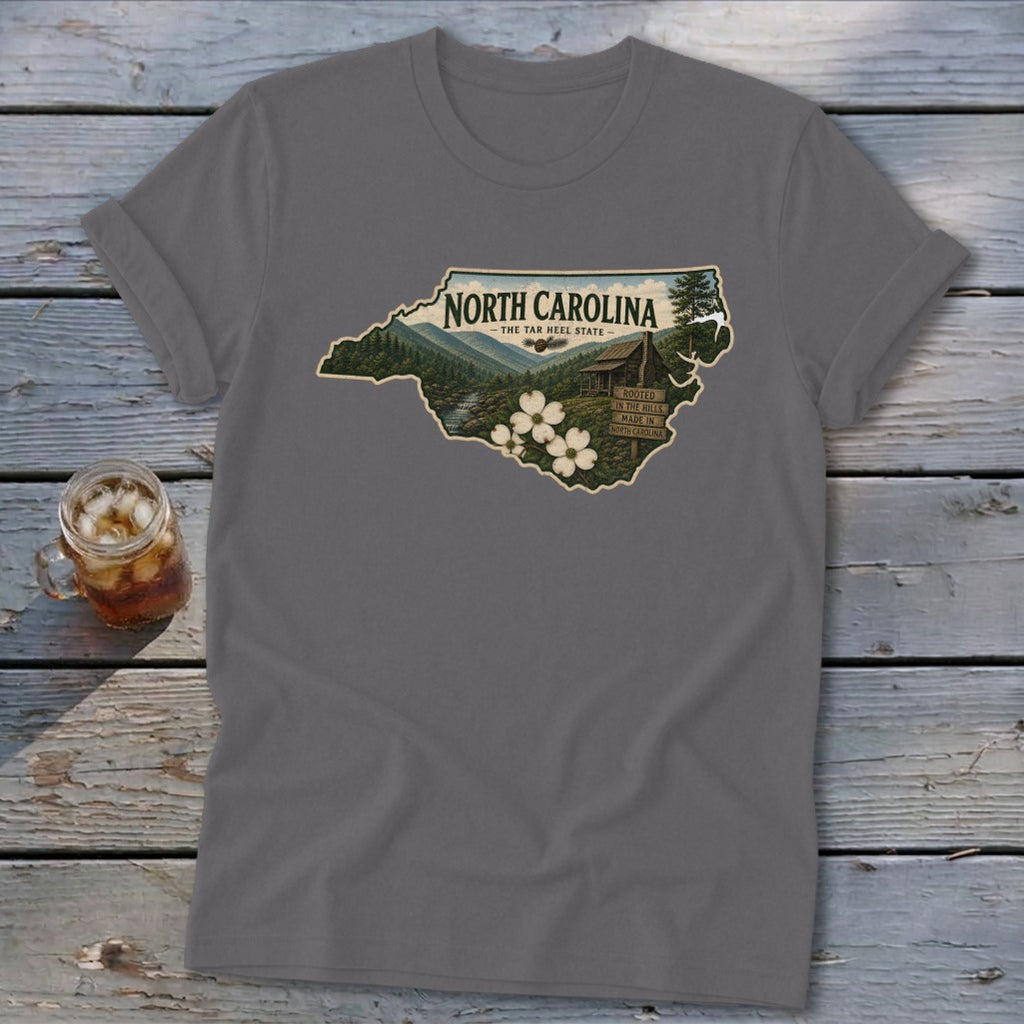 North Carolina Homeplace Scene Softstyle Tee