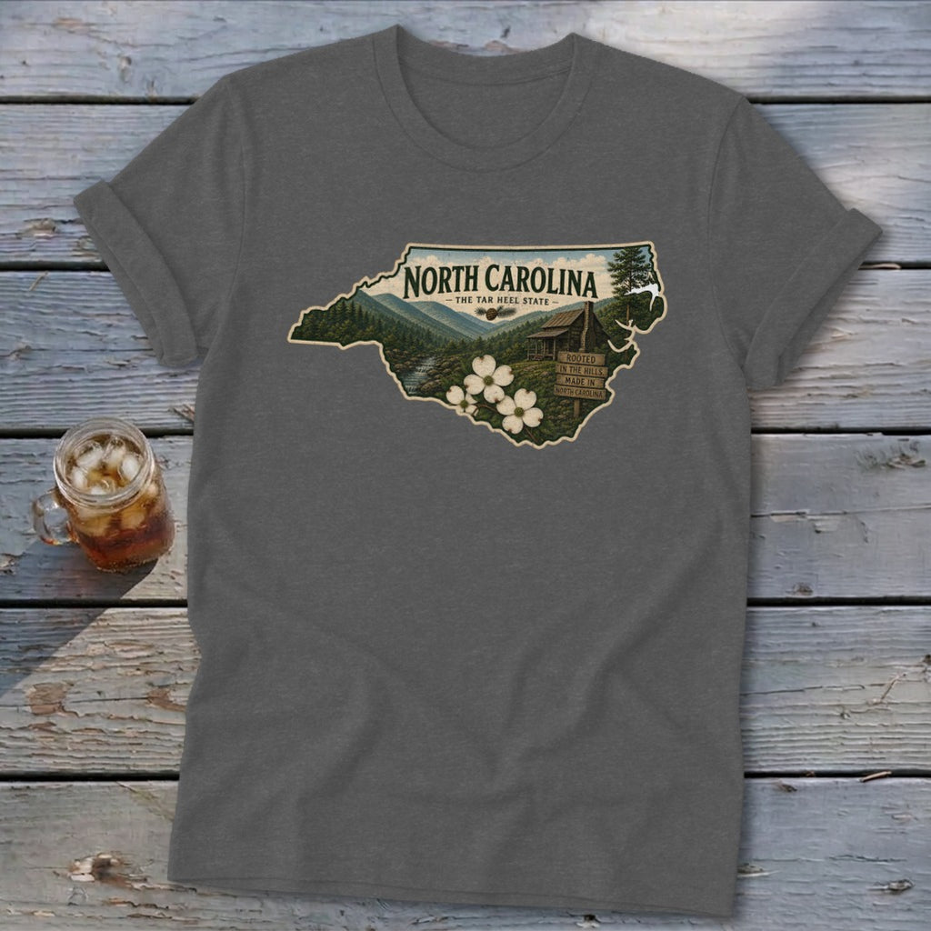 North Carolina Homeplace Scene Softstyle Tee