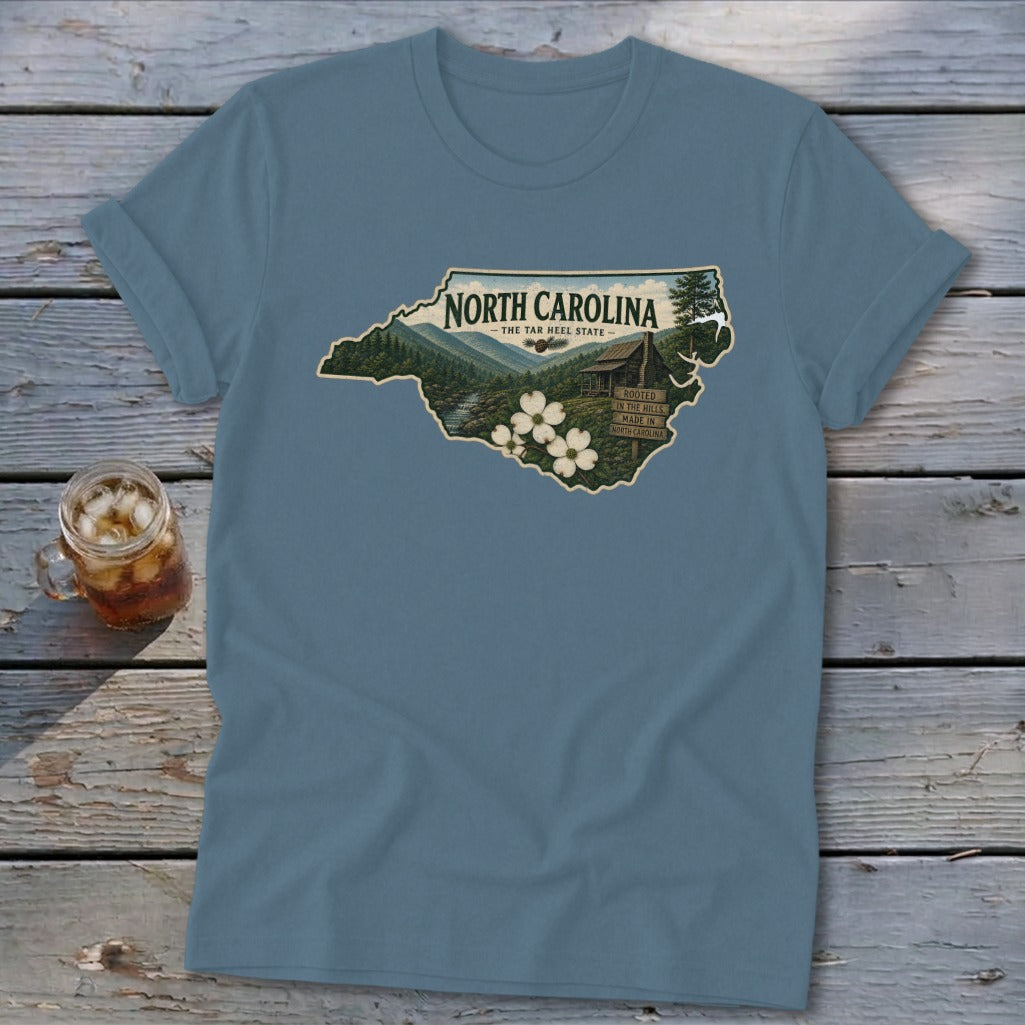 North Carolina Homeplace Scene Softstyle Tee