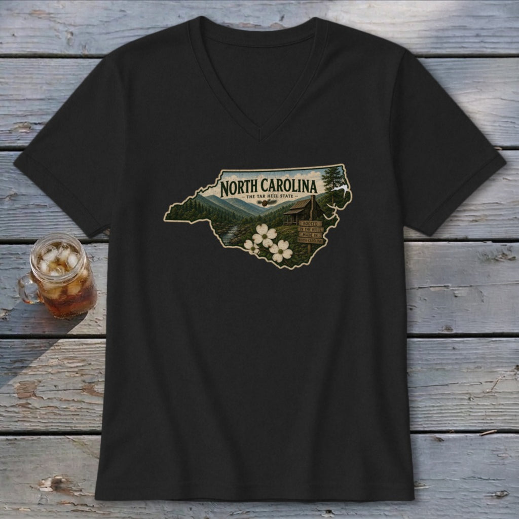 North Carolina Homeplace Scene V-neck