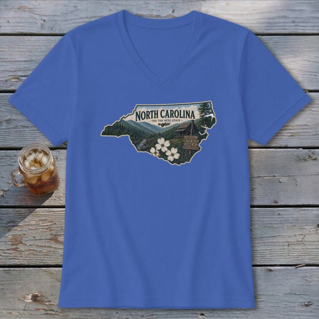 North Carolina Homeplace Scene V-neck