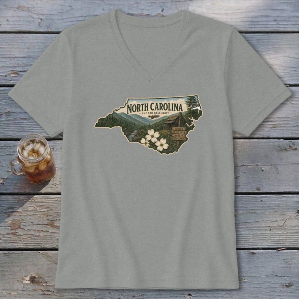 North Carolina Homeplace Scene V-neck