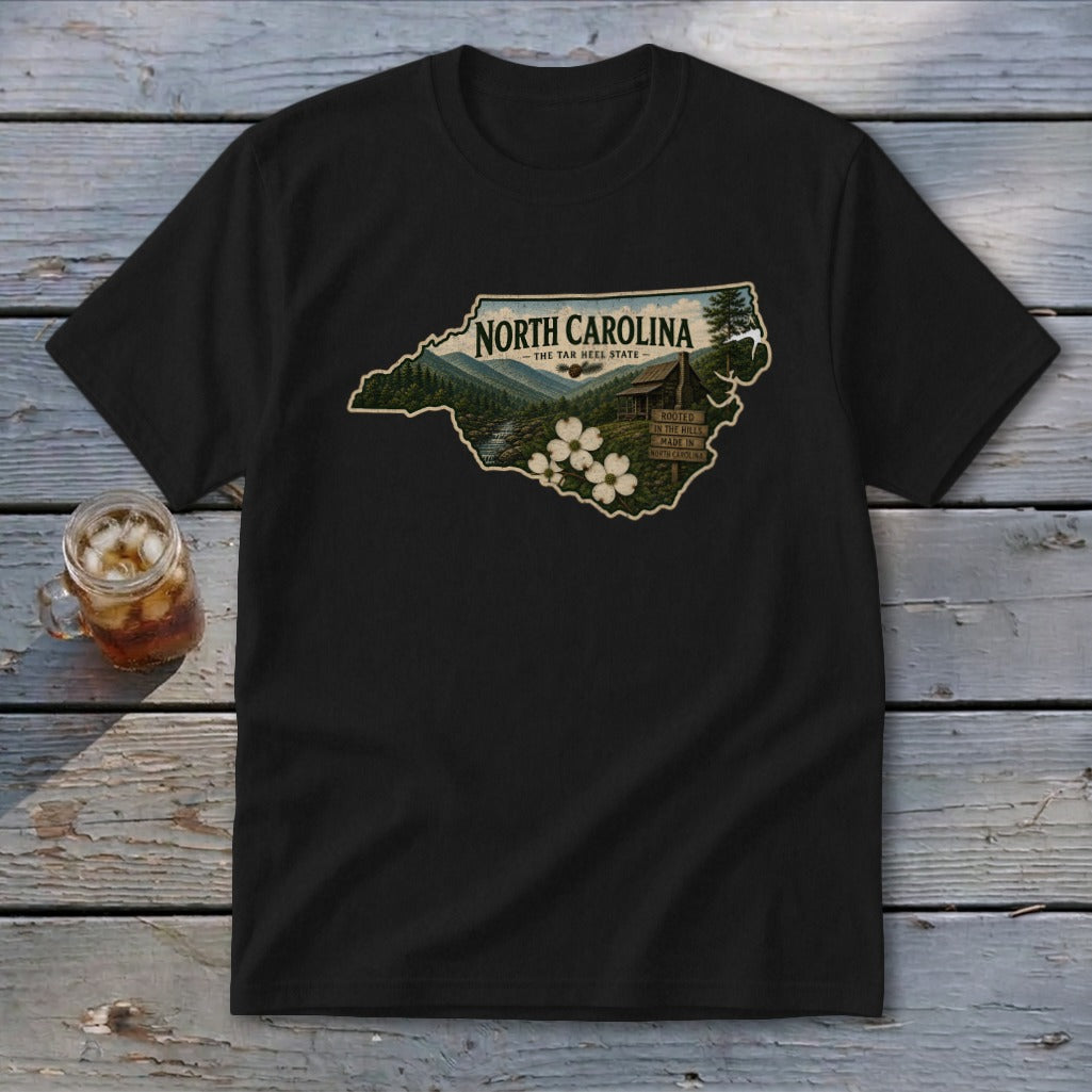 North Carolina Homeplace Scene Youth Tee