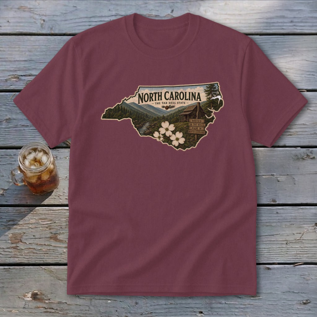 North Carolina Homeplace Scene Youth Tee