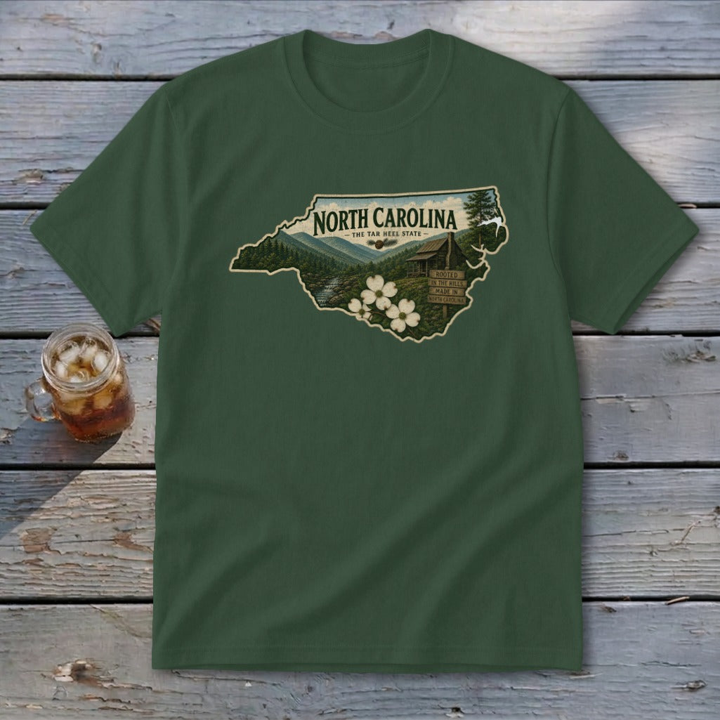 North Carolina Homeplace Scene Youth Tee