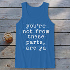 Not from these parts Tank Top