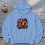 Ohio Faux Chenille Fall Patch Hoodie