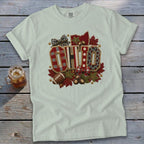 Ohio Faux Chenille Fall Patch Signature Tee