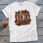 Ohio Faux Chenille Fall Patch Signature Tee