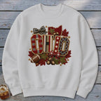 Ohio Faux Chenille Fall Patch Sweatshirt