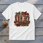 Ohio Faux Chenille Fall Patch Youth Tee