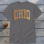 Ohio Faux Embroidery Letters Classic Tee