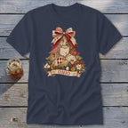 Ohio Faux Patchwork Christmas Tree Classic Tee