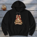 Ohio Faux Patchwork Christmas Tree Hoodie