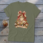 Ohio Faux Patchwork Christmas Tree Softstyle Tee