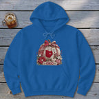 Ohio Faux Patchwork Pumpkin Hoodie