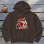 Ohio Faux Patchwork Pumpkin Hoodie