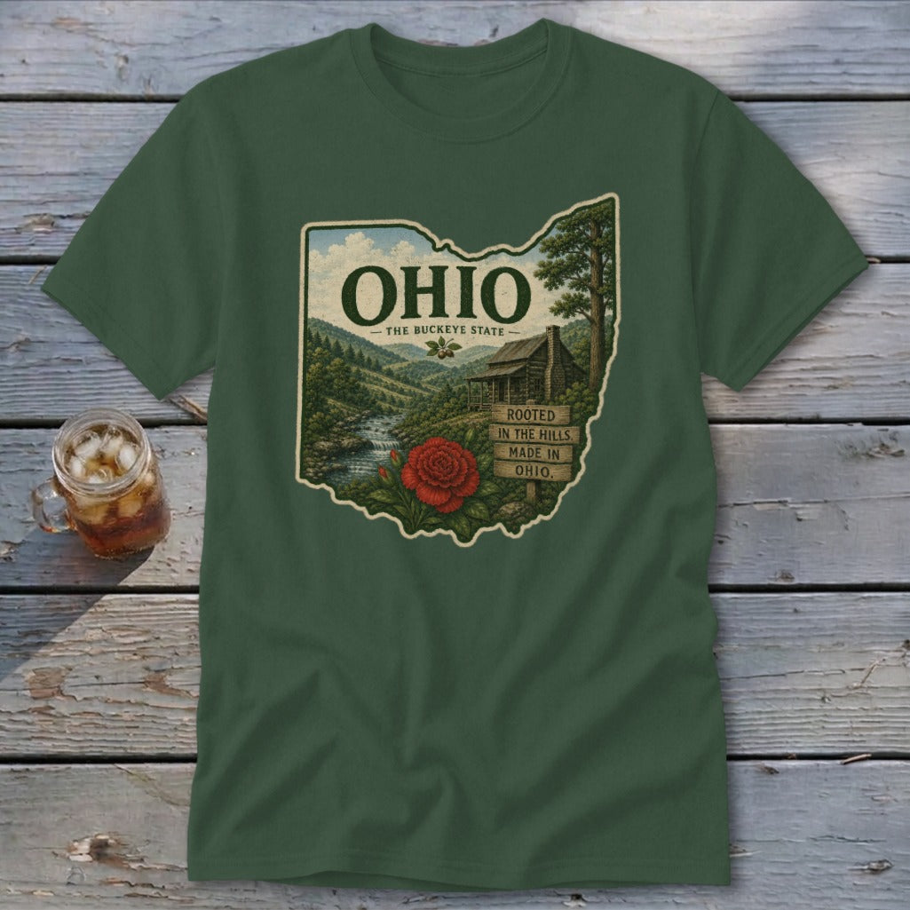 Ohio Homeplace Scene Classic Tee