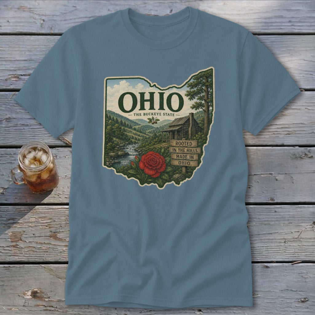 Ohio Homeplace Scene Classic Tee