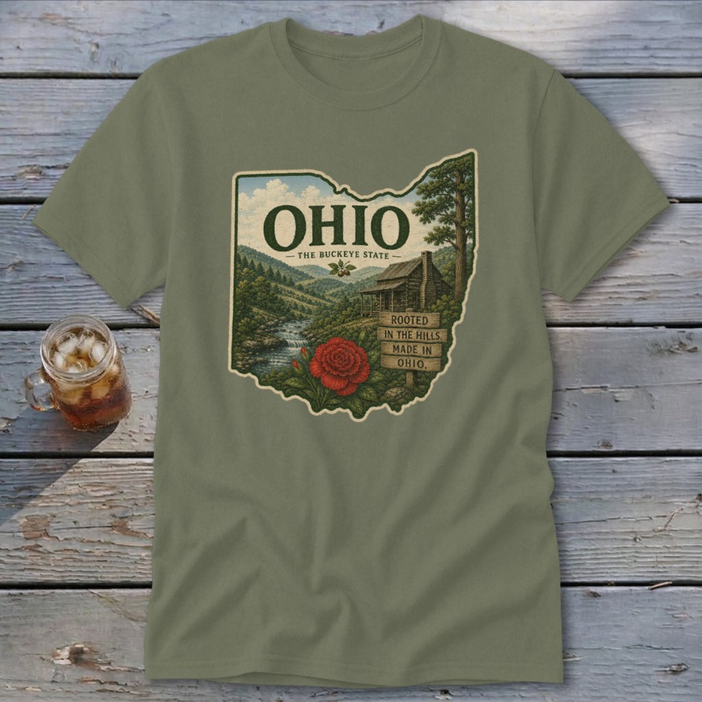 Ohio Homeplace Scene Classic Tee