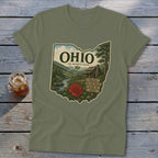 Ohio Homeplace Scene Softstyle Tee