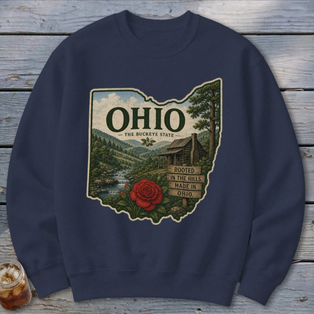 Ohio Homeplace Scene Sweatshirt