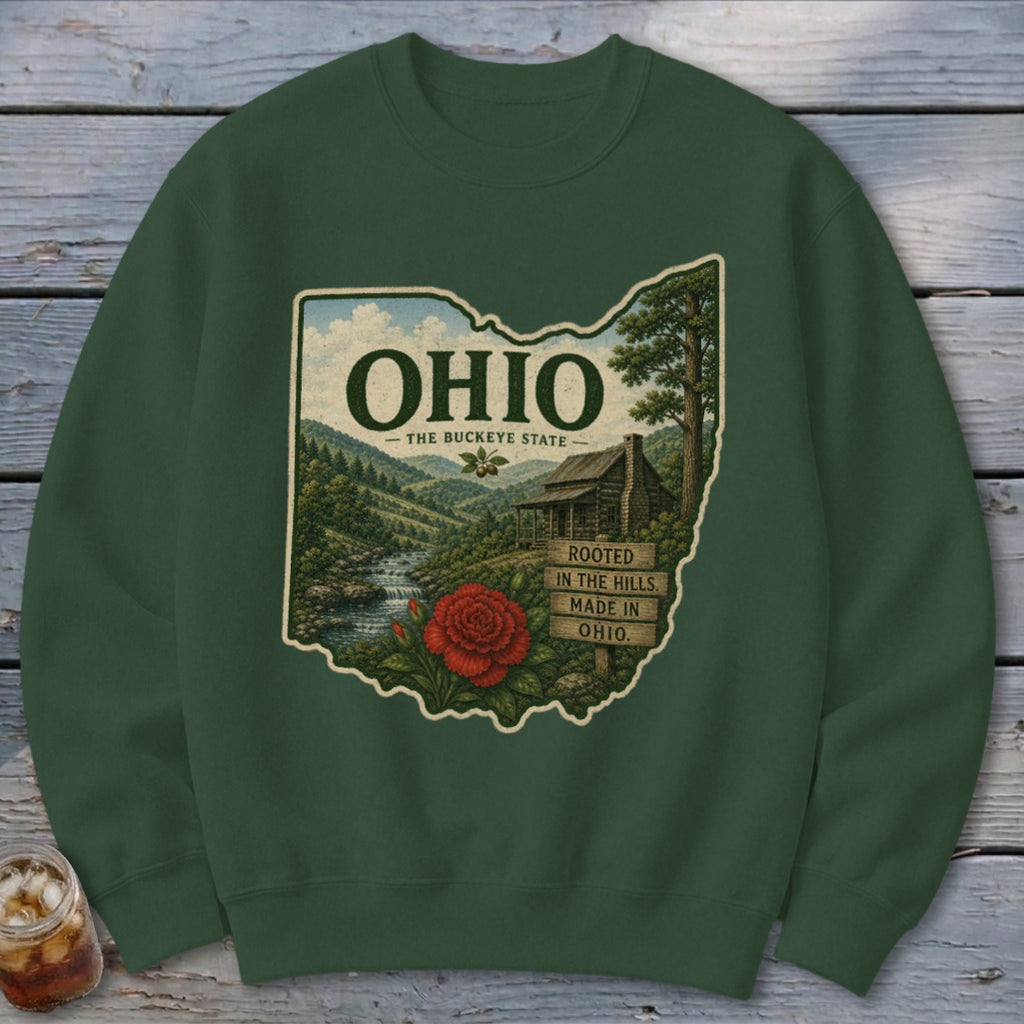 Ohio Homeplace Scene Sweatshirt