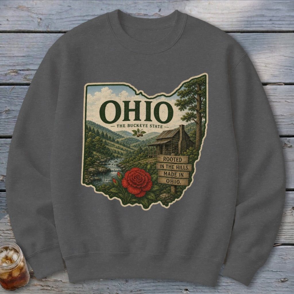Ohio Homeplace Scene Sweatshirt
