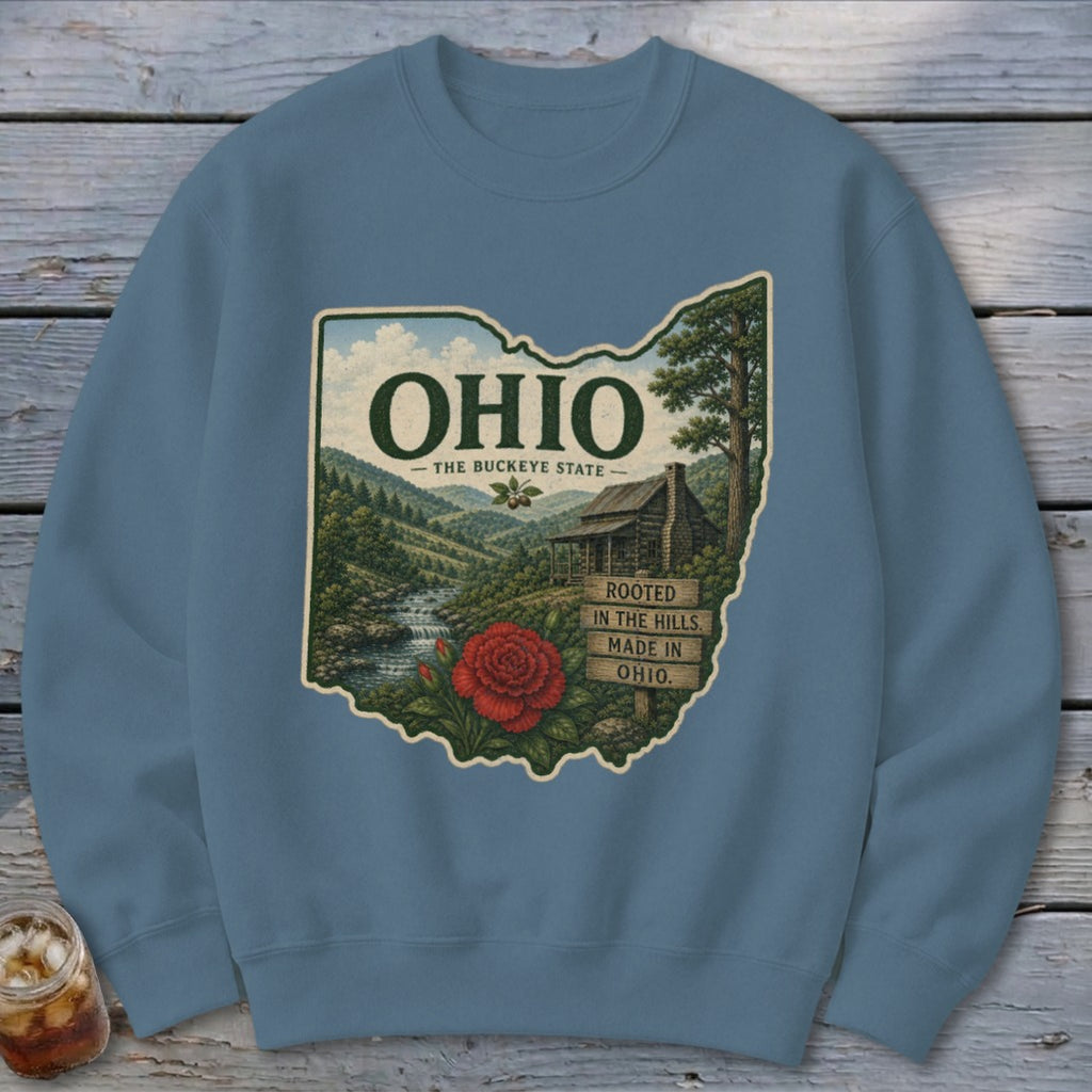 Ohio Homeplace Scene Sweatshirt