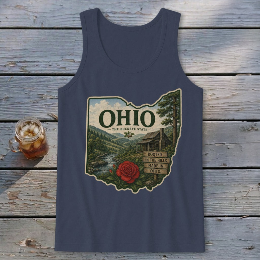 Ohio Homeplace Scene Tank Top