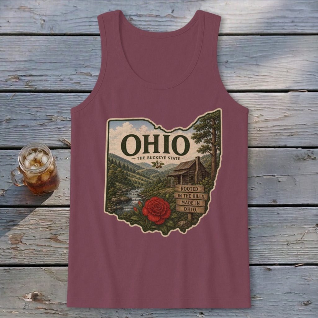 Ohio Homeplace Scene Tank Top