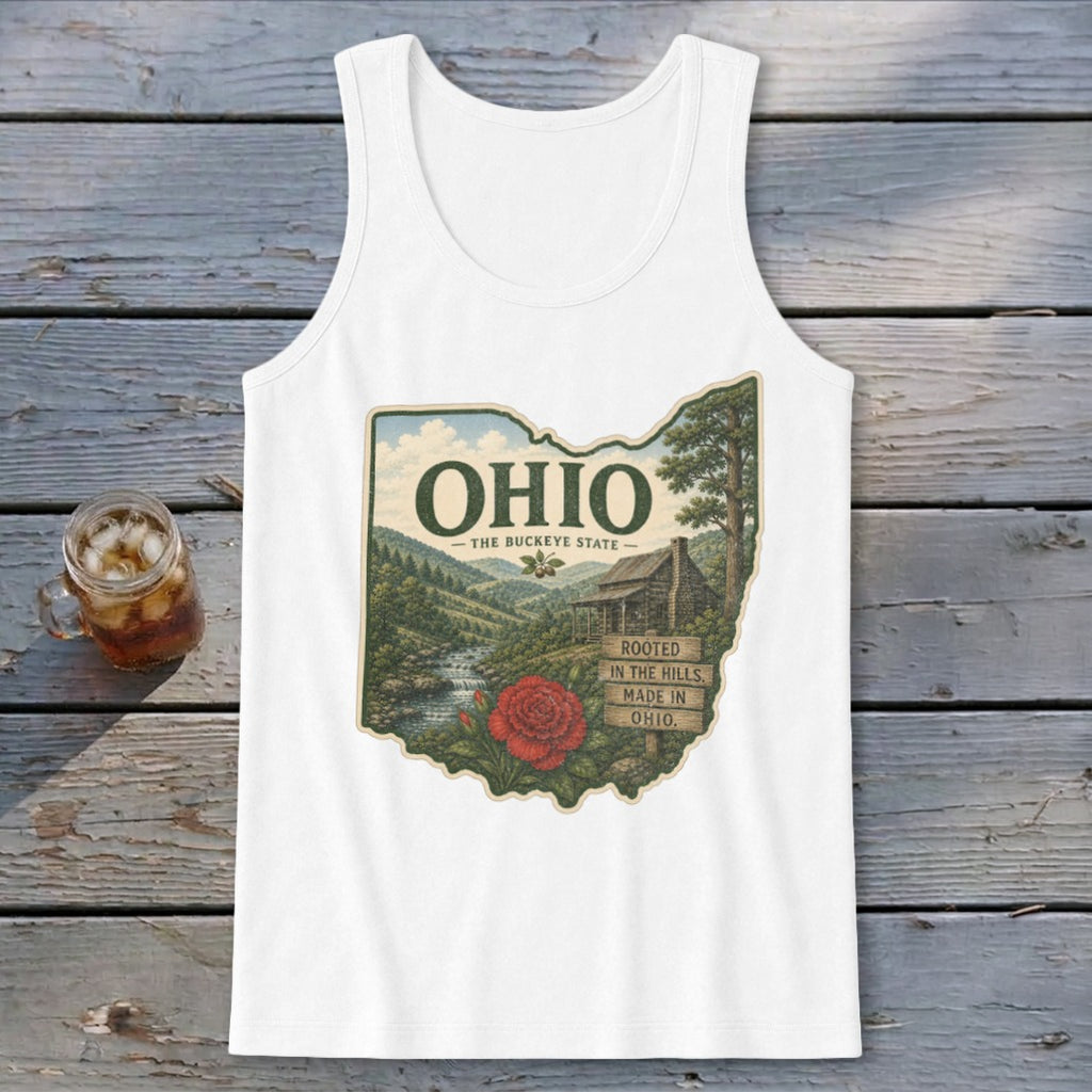 Ohio Homeplace Scene Tank Top