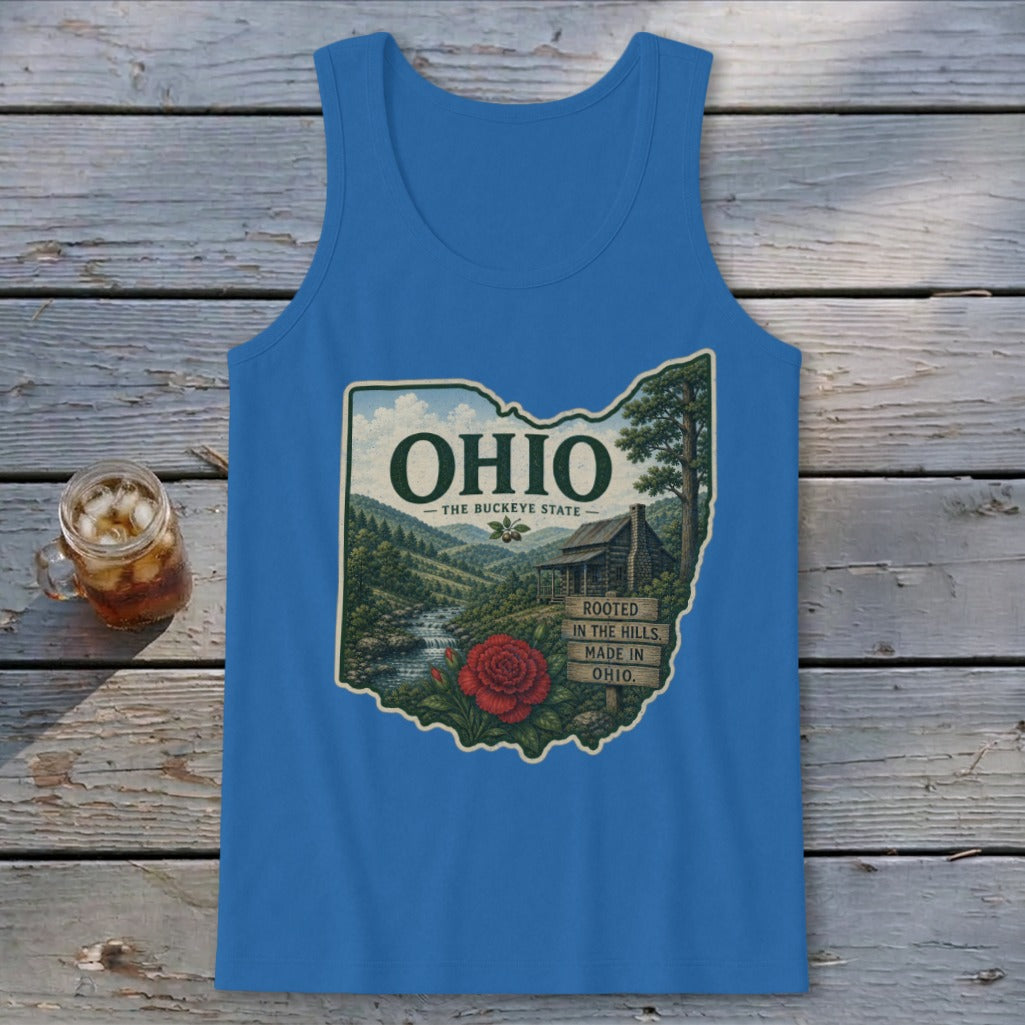 Ohio Homeplace Scene Tank Top