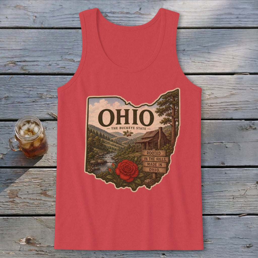 Ohio Homeplace Scene Tank Top