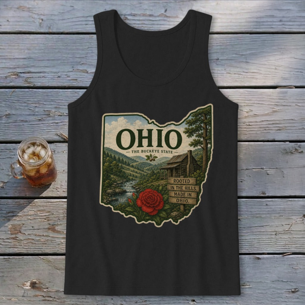 Ohio Homeplace Scene Tank Top