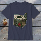 Ohio Homeplace Scene V-neck
