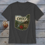 Ohio Homeplace Scene V-neck