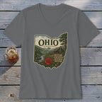 Ohio Homeplace Scene V-neck