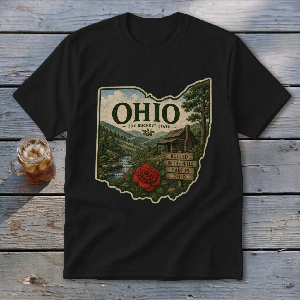 Ohio Homeplace Scene Youth Tee
