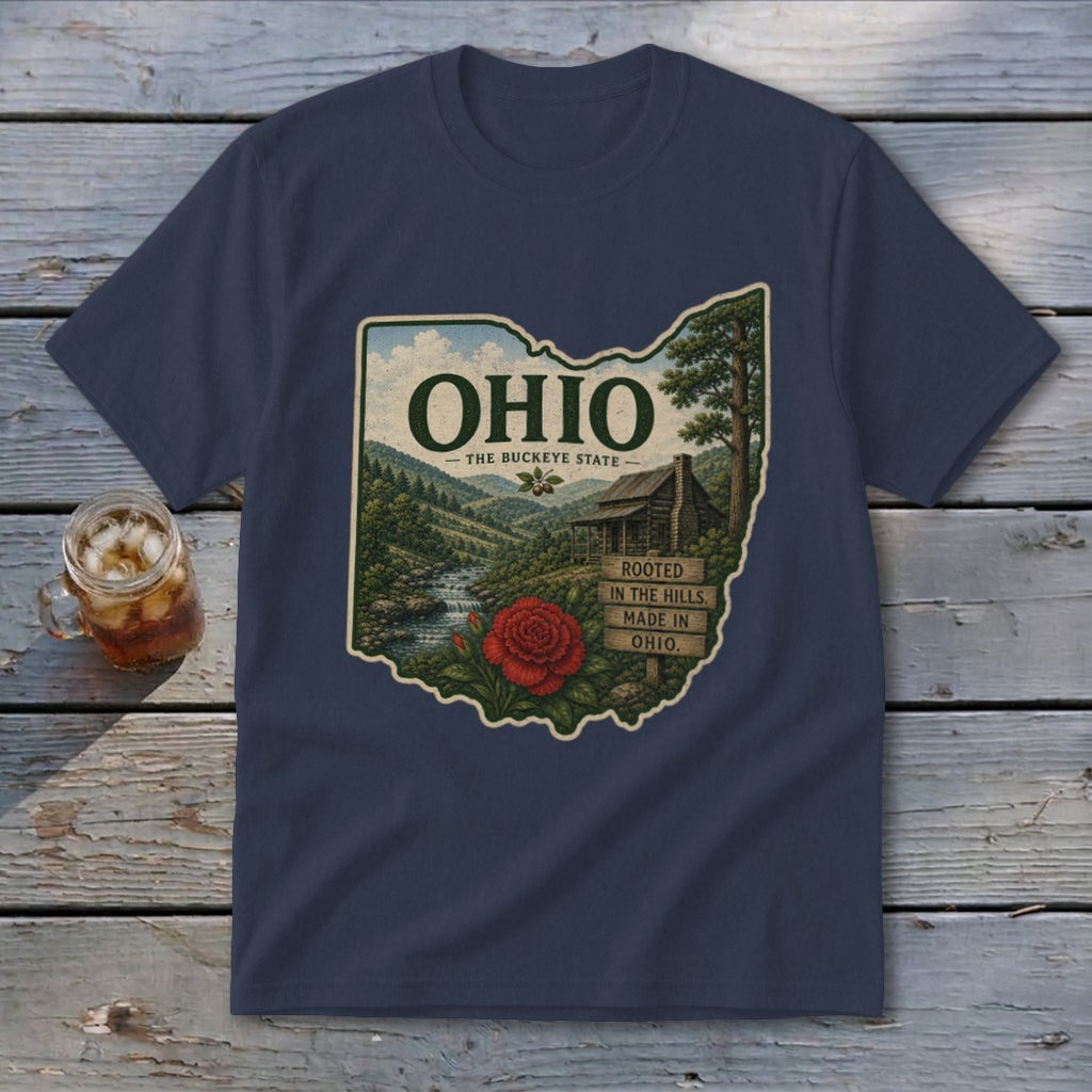 Ohio Homeplace Scene Youth Tee