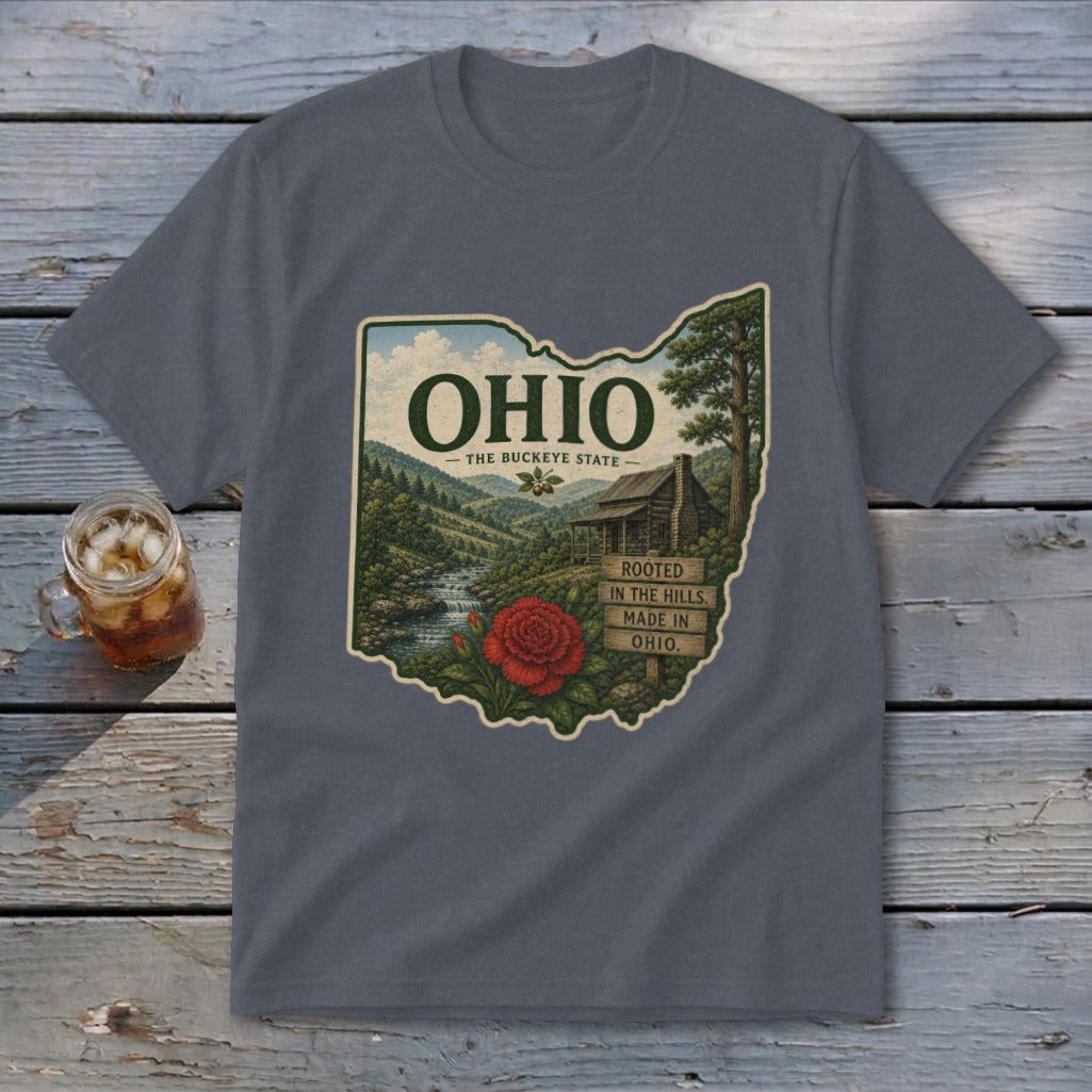Ohio Homeplace Scene Youth Tee