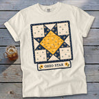 Ohio Star Faux Quilt Block Signature Tee