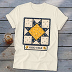 Ohio Star Faux Quilt Block Softstyle Tee