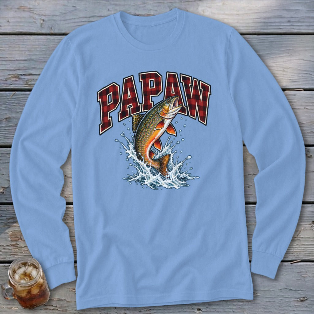 Papaw Fishing Long Sleeve Tee
