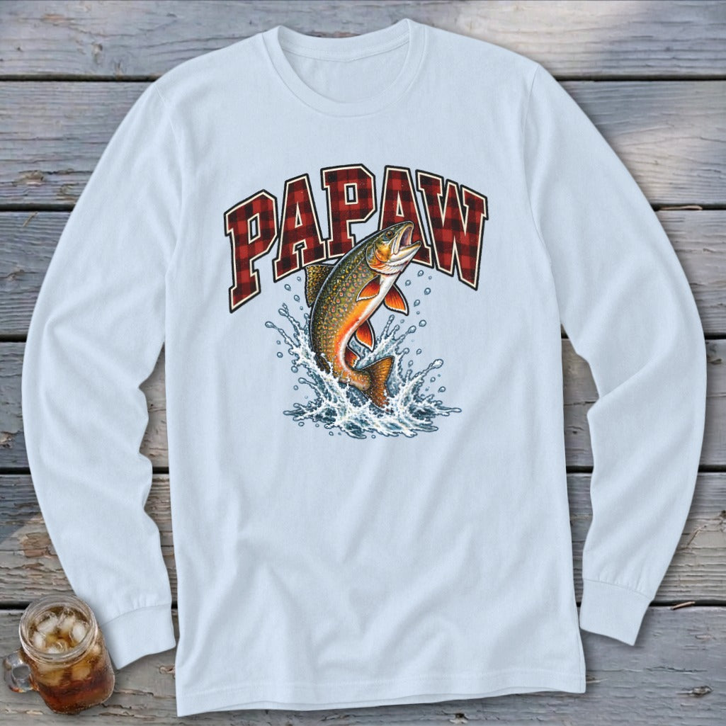 Papaw Fishing Long Sleeve Tee