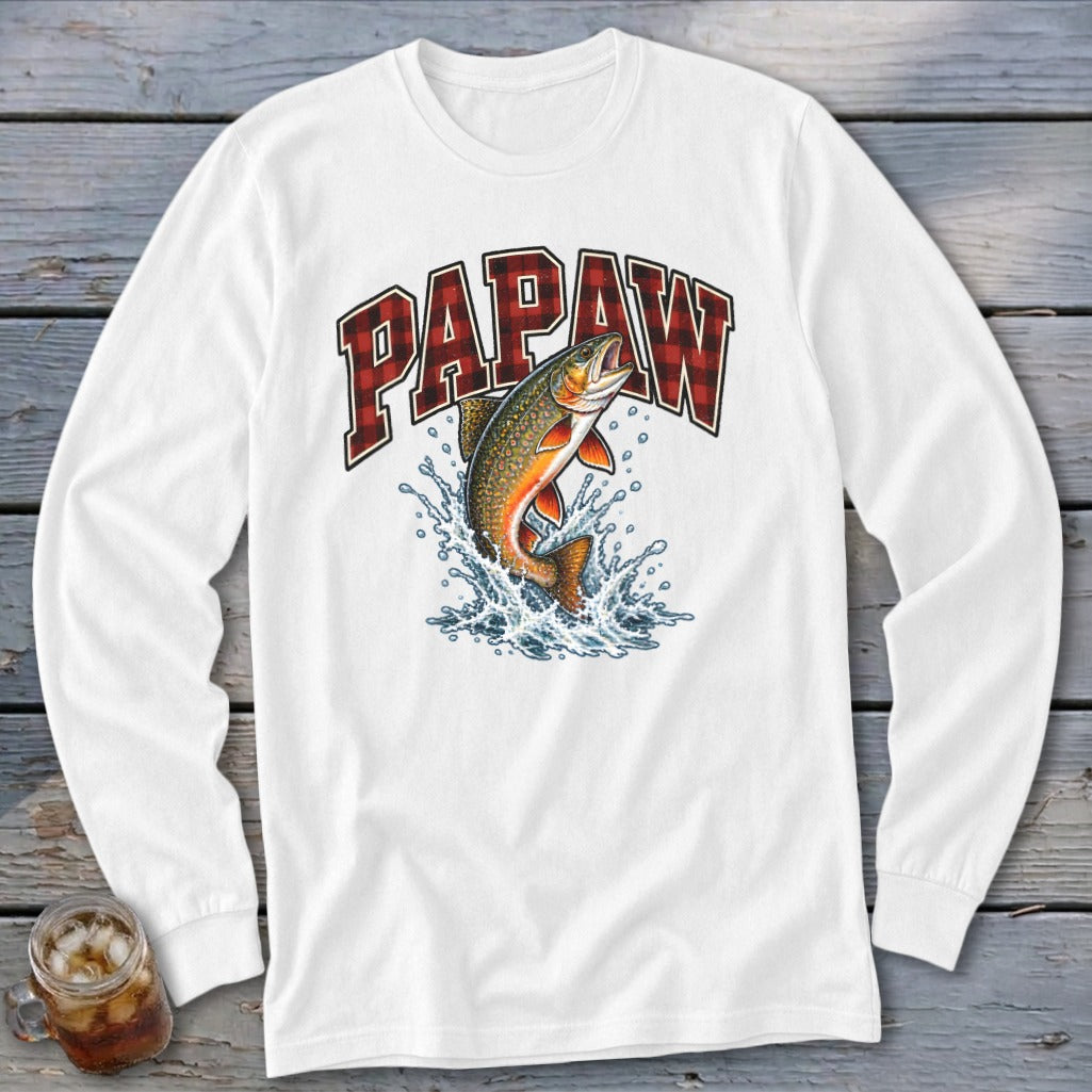 Papaw Fishing Long Sleeve Tee